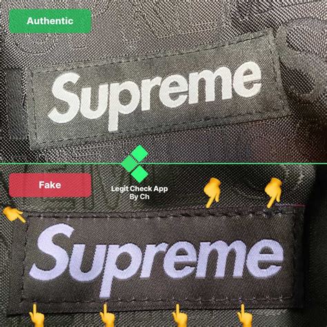 fake supreme bag vs real|is your supreme bag real.